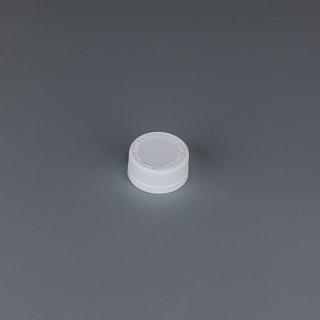 28mm Embossed Perimeter Child-Resistant Charcoal Cap - Image 1