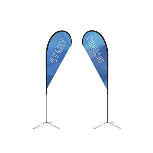 Megastore 8.6ft 2 Sided Feather Flag Kit - Image 1