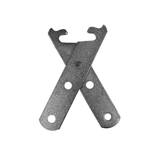 Zinc-Plated Rigid Straight Side Pendant for Overhead Conveyors - Image 1