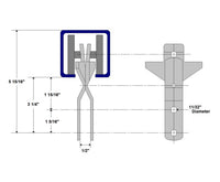 E-Trac 8 Rigid H Attachment for Overhead Conveyors