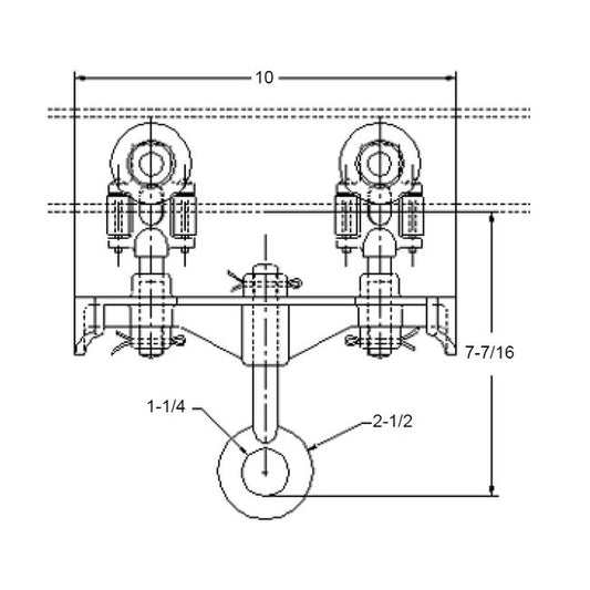 E-Trac 6 Four Wheel Carrier - Image 1