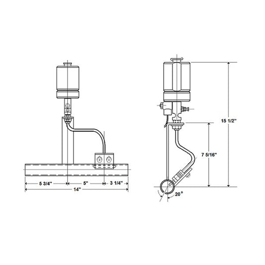 E-Trac Lite Chain Lubricator - Image 1