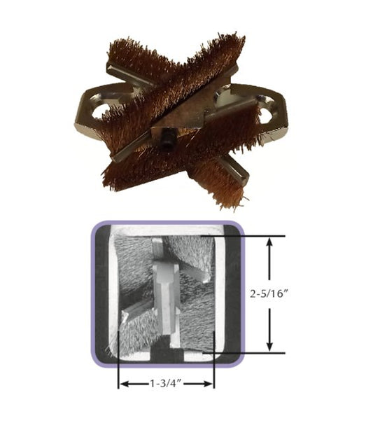 E-Trac 6 Track Brush Cleaner for Overhead Conveyors - Image 1