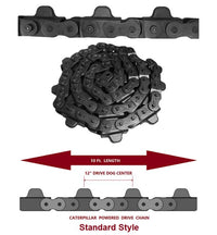 X-348 Standard Caterpillar Drive Chain - 10ft Steel Chain