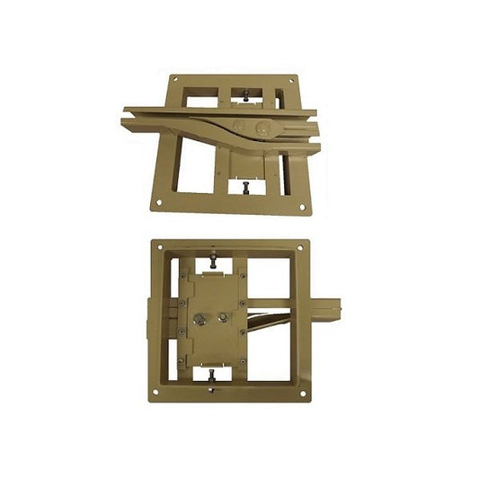 Steel Left Hand Universal Radius Frog Switch for Overhead Conveyors - Image 1