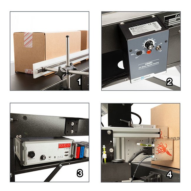 Eastey 72-Inch Variable Speed Belt Conveyor - Image 3