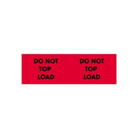 3" x 10" 'Do Not Top Load' Pallet Corner Labels