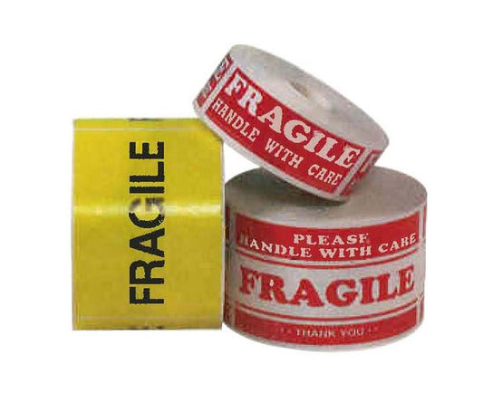Durable Fragile Shipping Labels - Image 1