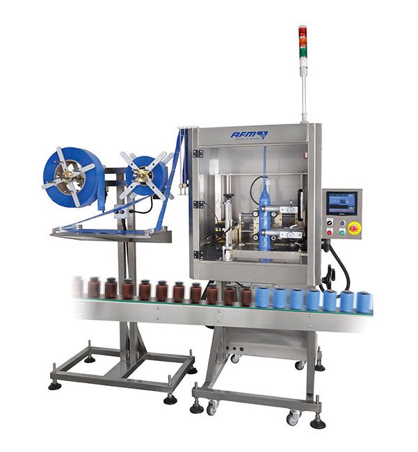 LX-150 Tamper Evident Banding and Shrink Sleeve Labeling Machine - Image 2