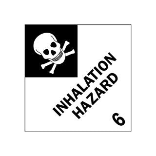 D.O.T. Inhalation Hazard Labels - 6 - Image 1
