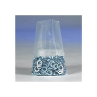 Heavy-Duty Flat Poly Bags - 4 Mil, 2" x 12"