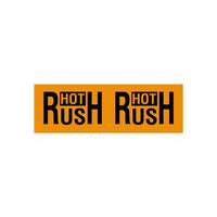 3x10 Inch 'Hot Rush' Pallet Corner Labels