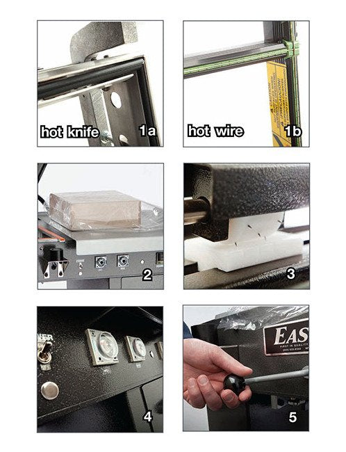 EASTEY® Performance Series 22in Front Seal Semi-Automatic L-Sealer - Image 2