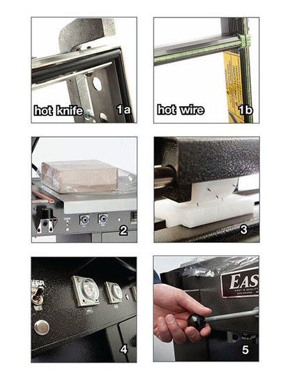 EASTEY® Performance Series 22in Front Seal Semi-Automatic L-Sealer - Image 2