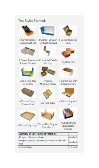 Wexxar Bel 200 Series Tray Formers - Image 2
