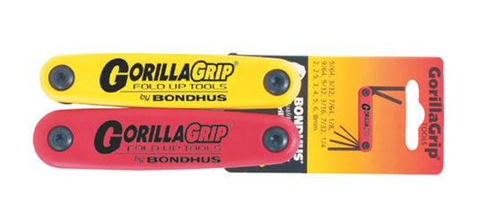 Bondhus Gorilla Grip Fold-Up Double Pack - Precision Tool Set - Image 1