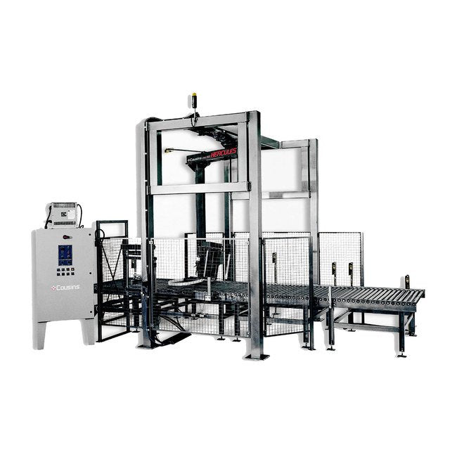 Cousins Model 7100 Automatic Stretch Wrapper - High-Speed Conveyorized System - Image 1