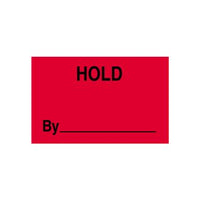 3x5 Hold By Production Labels