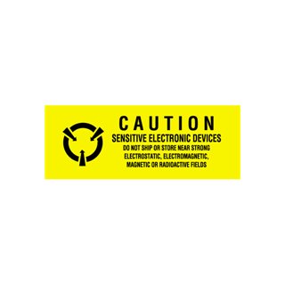 Anti-Static Caution Labels for Sensitive Electronic Devices - Image 1