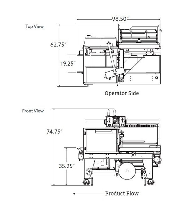 Texwrap TLS Series 10.5in L-Sealer - Image 2