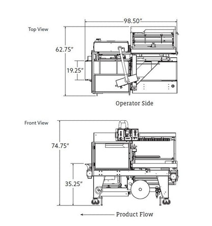 Texwrap TLS Series 10.5in L-Sealer - Image 2