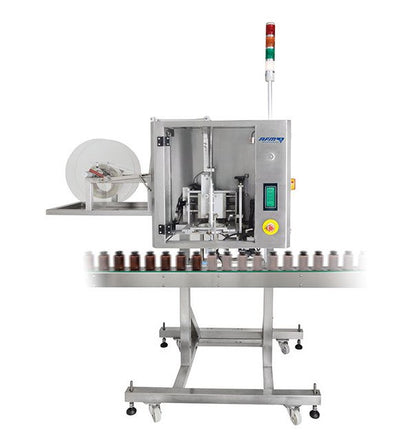 American Film & Machinery LX-100 Shrink Sleeve Labeling & Tamper Evident Banding Machine - Image 2