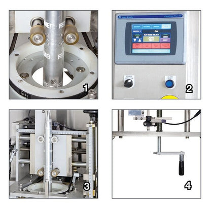 American Film & Machinery LX-100 Shrink Sleeve Labeling & Tamper Evident Banding Machine - Image 3