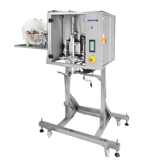 American Film & Machinery LX-100 Shrink Sleeve Labeling & Tamper Evident Banding Machine - Image 1