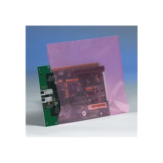 Pink Anti-Static Flat Poly Bags - 2 Mil, Pack of 1000 - Image 1