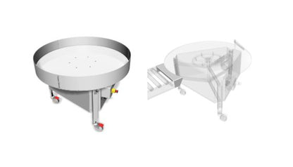 SOCO 1200mm Rotary Accumulation Table - Image 2