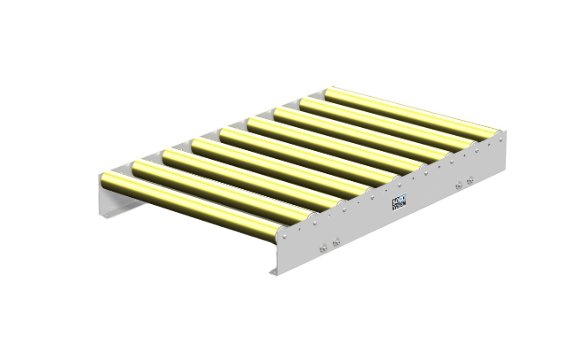 SOCO 1170mm x 1000mm Non-Driven Pallet Roller Conveyor - Image 1