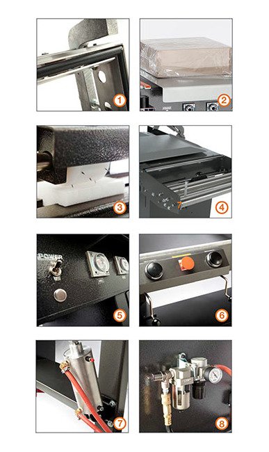 ESA Pro 50" Pneumatic L-Sealer - Image 4