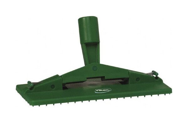 Vikan Green Scouring Pad Holder 9x3.75 in - Image 1