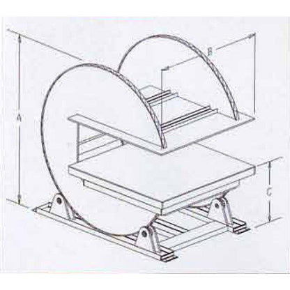 Heavy-Duty Upender Inverter with Hydraulically-Operated Platform - Image 3