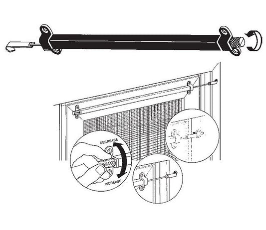 Heavy-Duty Automatic Screen Door Closer - Image 1