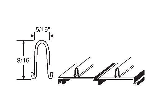 Stainless Steel 8 ft Repair Track - Set of 5 - Image 1