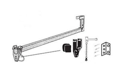 Strybuc Charley-Bar Sliding Glass Door Lock Kit - Image 1