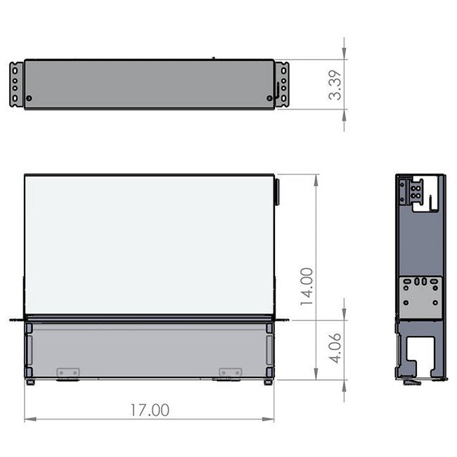 2U Rack Mount Patch Panels for Up to 6 Modular Adapter Panels - Image 2
