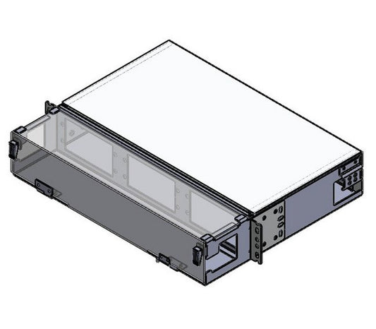 2U Rack Mount Patch Panels for Up to 6 Modular Adapter Panels - Image 1