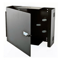 Wall Mount P3Link Patch Panel Enclosures for Up to 2 Mini Adapter Plate (MAP)