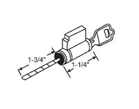 High-Security Key Cylinder Lock for Patio Doors