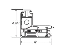 Heavy-duty Patio Door Corner Bracket