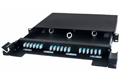 1U Rack Mount Patch Panels for Up to 3 Adapter Panels - Image 1