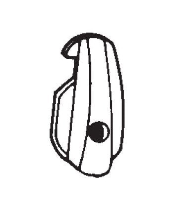 Stone Finish Patio Door Latch - Image 1