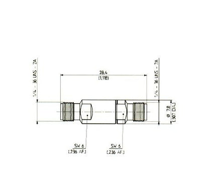 PC 3.5 Calibrated Straight Adaptors (Female-Female) - Image 2