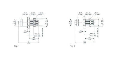 PC 3.5 Straight Bulkhead Cable Plugs (Female) - Image 2