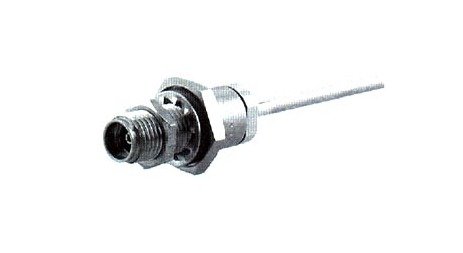 PC 3.5 Straight Bulkhead Cable Plugs (Female) - Image 1