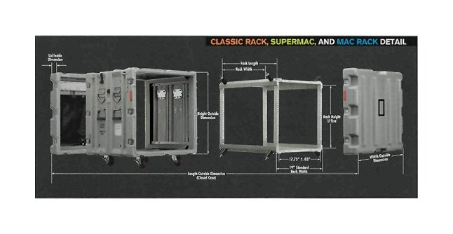 Pelican-Hardigg MAC Rack Cases 11U - Image 2