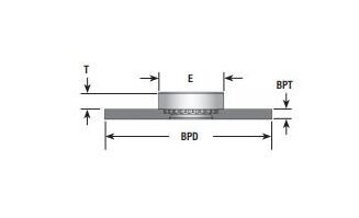 PEM VariMount Standard Steel Nut with Base Plate - Unified Thread - Image 2