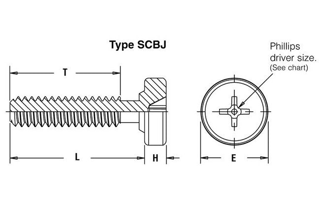 Metric Captive Panel Screw Tool - SCBJ Type - Image 2